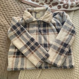 Half zip pullover soft sweater